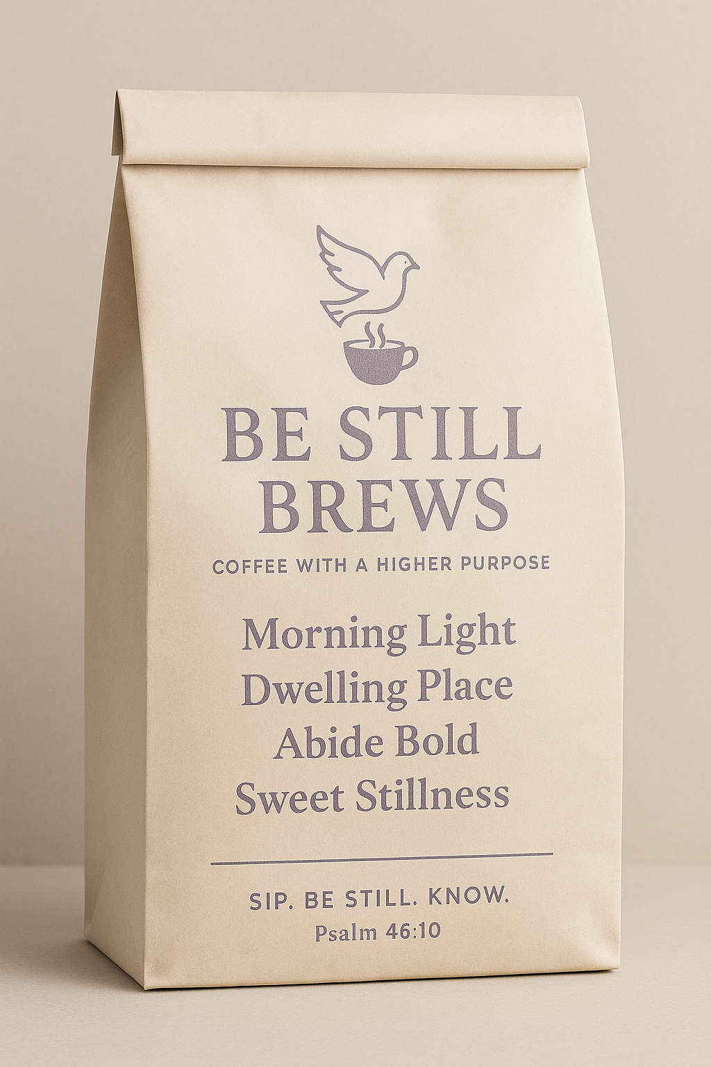 Be Still Brews: Sweet Stillness – Vanilla • Cinnamon • Honey Coffee (Backorder: Ships 03/03/26)
