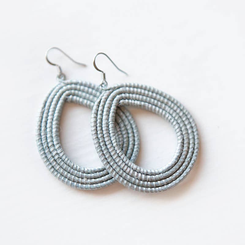 Woven Loop Earrings
