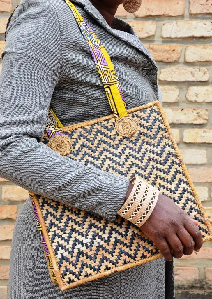 Handwoven Banana Tote Bag – Fair Trade from Rwanda | Be Still Boutique