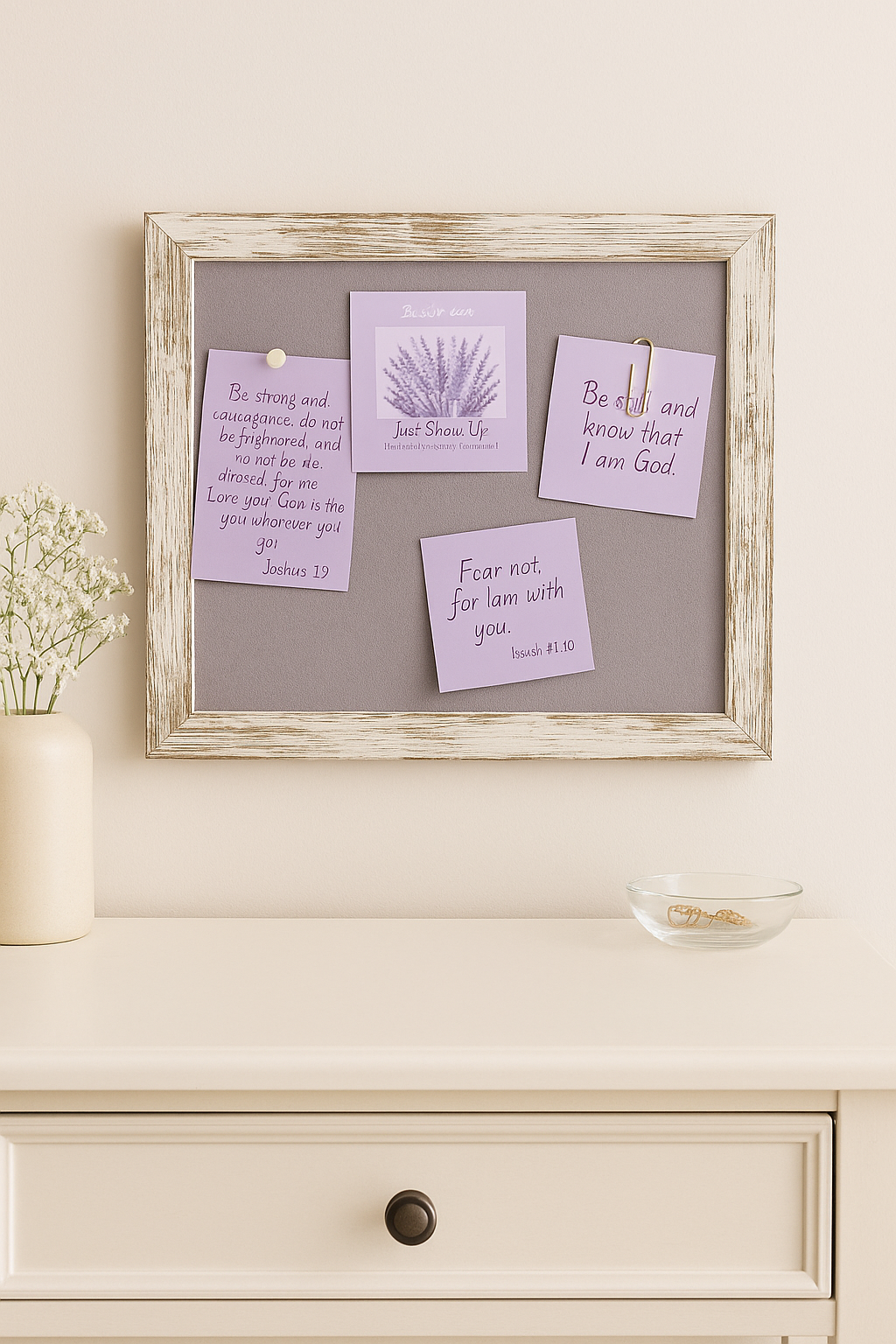 🌸Be Still Scripture Sticky Notes – Daily Reminders of His Word