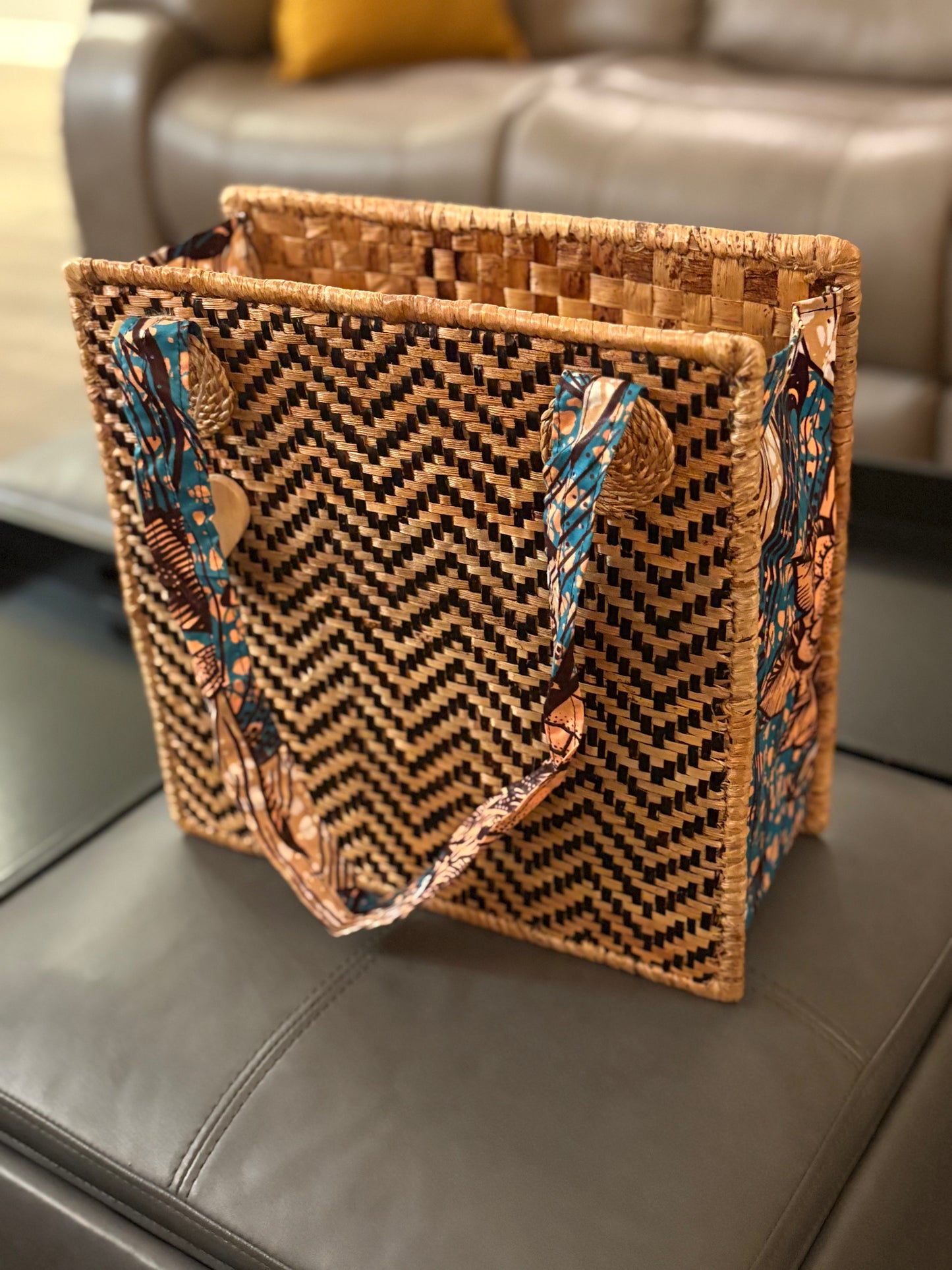 Handwoven Banana Tote Bag – Fair Trade from Rwanda | Be Still Boutique