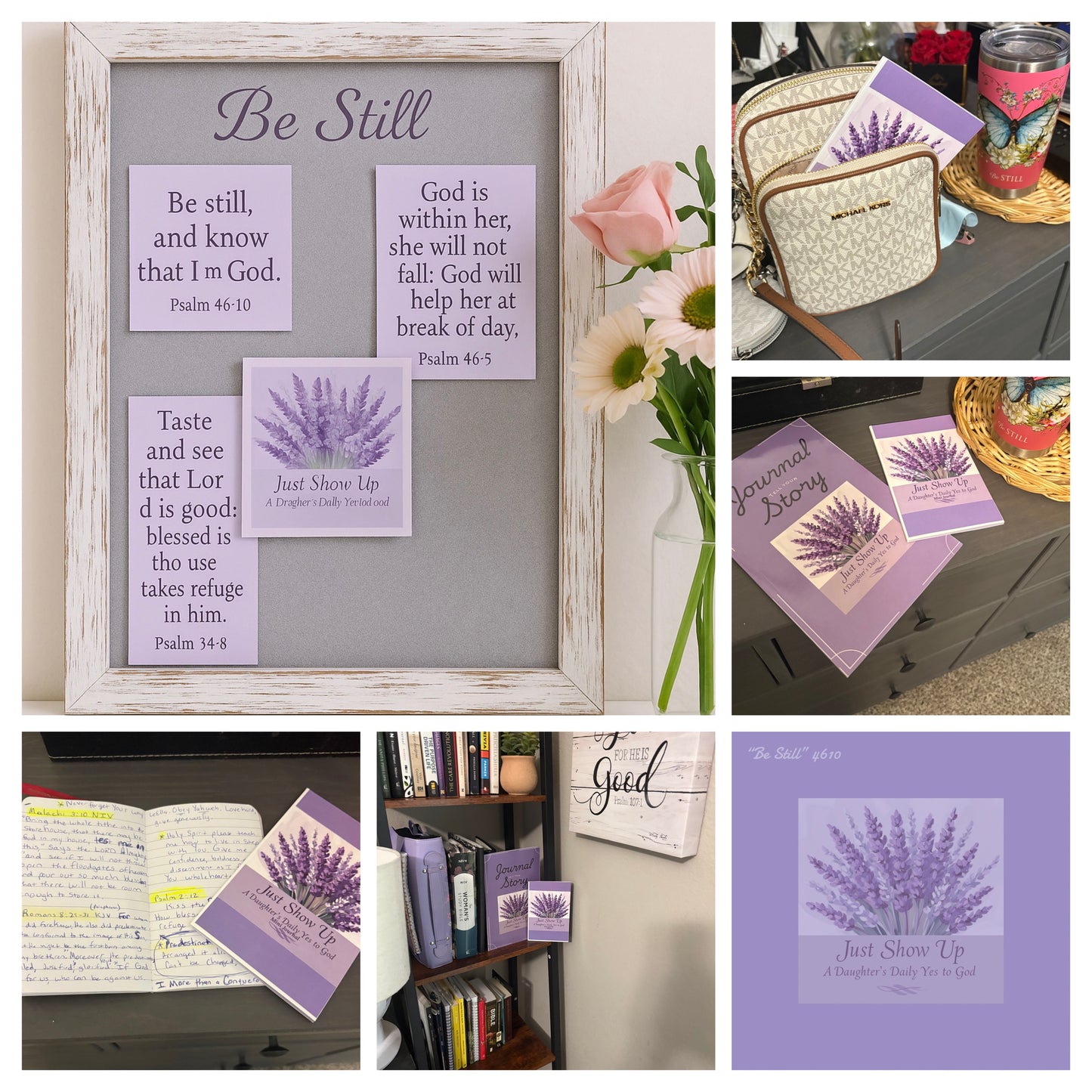 🌸Be Still Notes & Journals Collection – Pretty Ways to Keep God Close