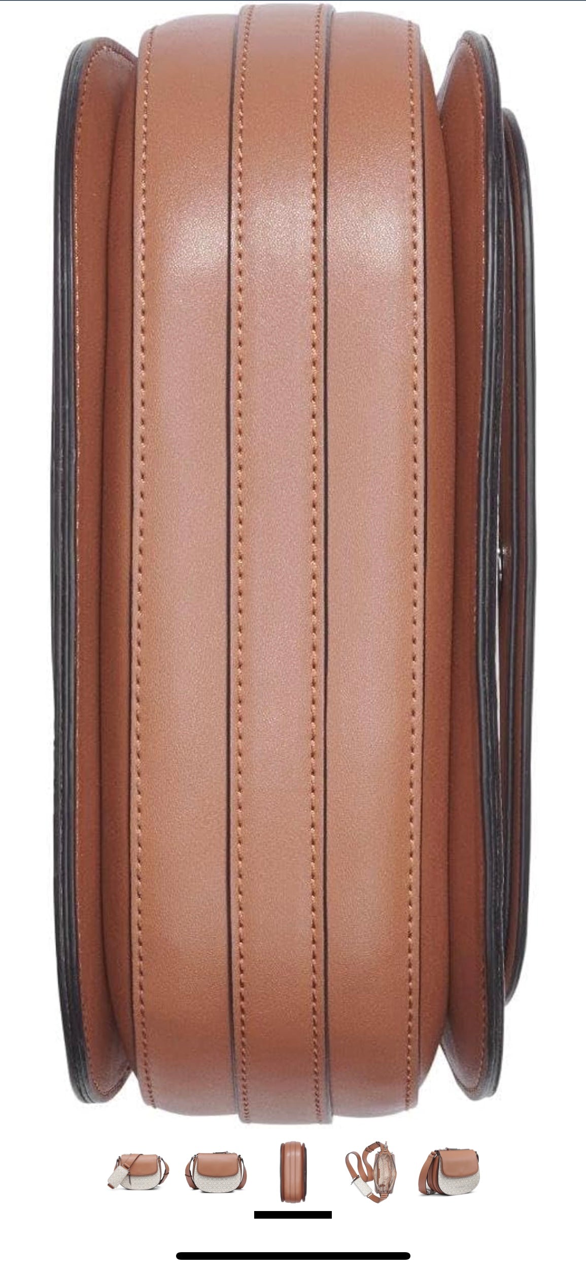 Calvin Klein Bella Novelty Crossbody - Vanilla/Khaki/Caramel Linear