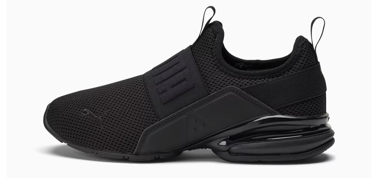 Puma Black: Woman Sip on Sneakers - Axelion (Brand New, Never Worn Size 11)