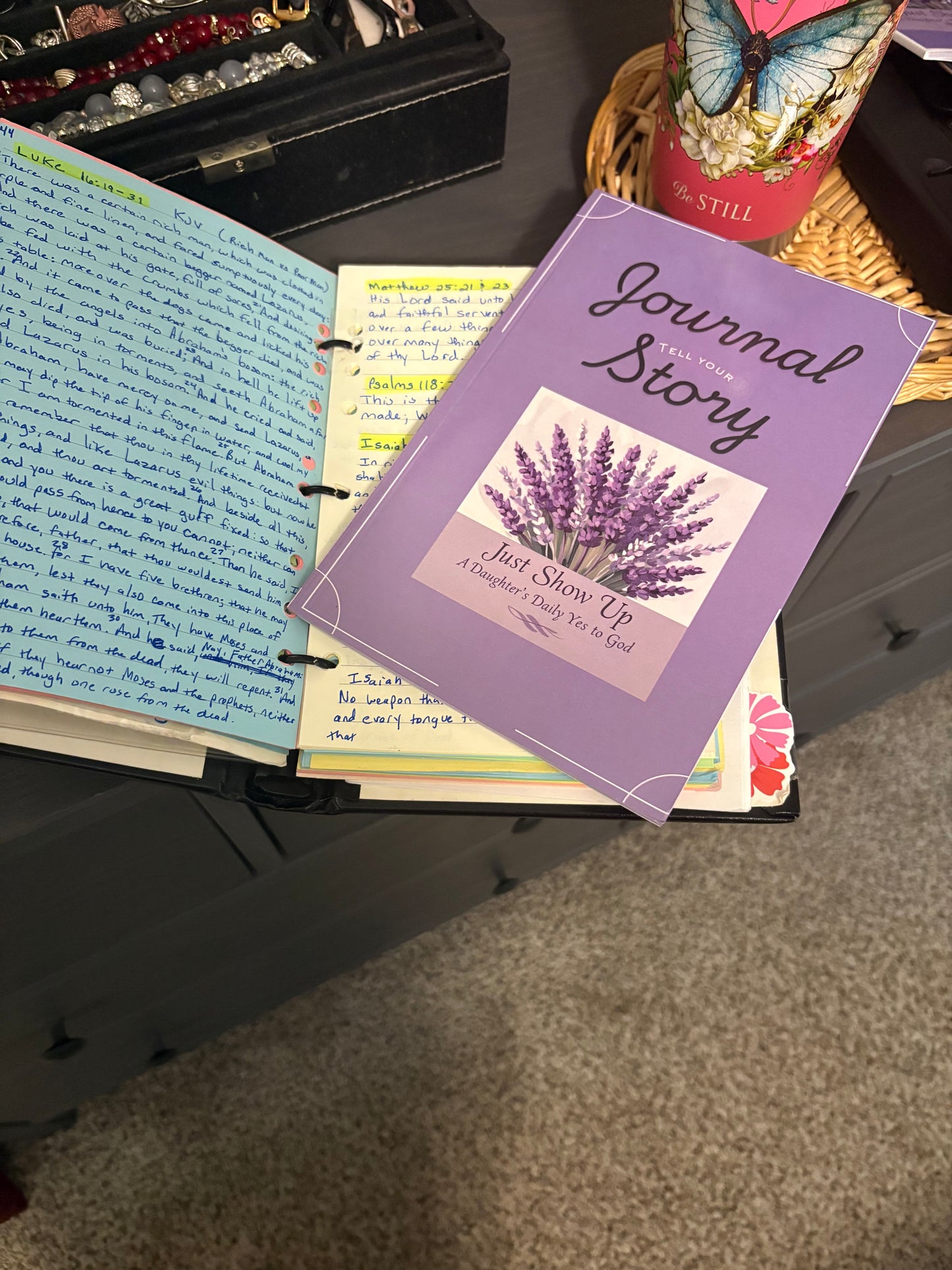 🌸Be Still Notes & Journals Collection – Pretty Ways to Keep God Close