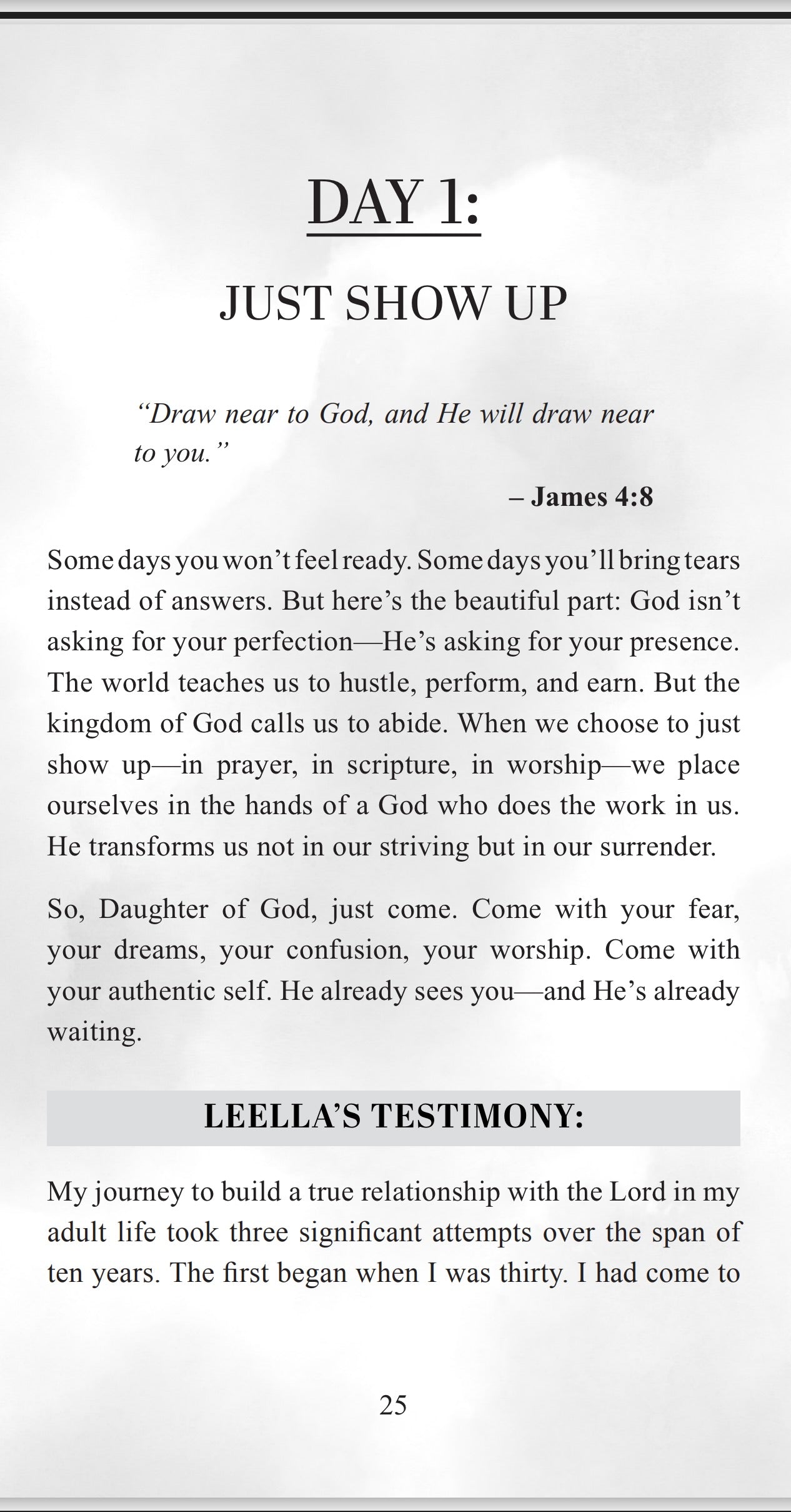 Just Show Up: A Daughter’s Daily Yes to God – Women’s 6-Week Devotional (Special Edition - Signed Copy)