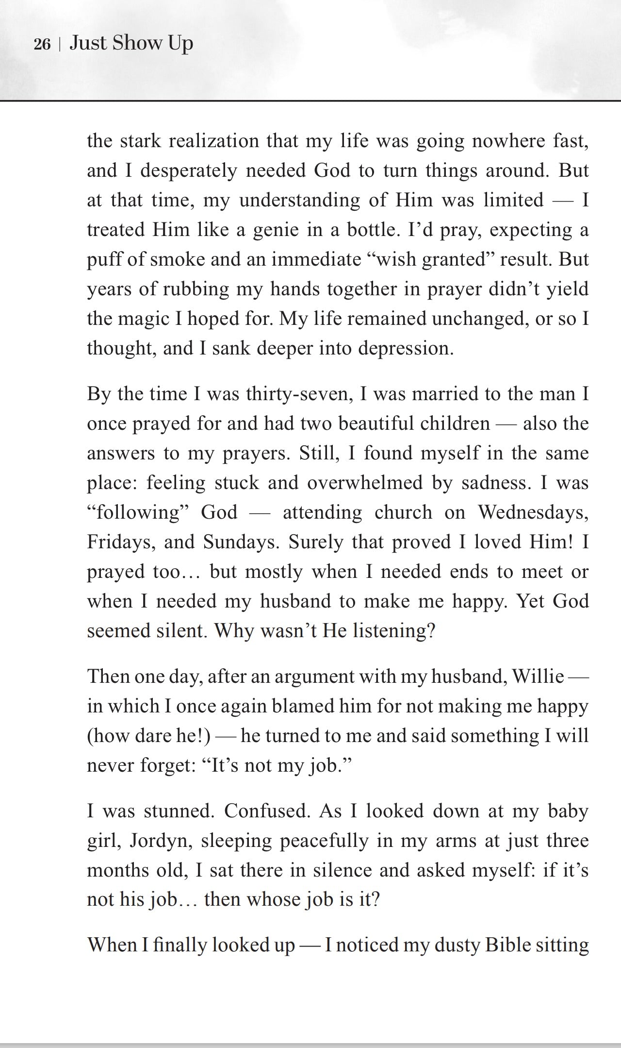 Just Show Up: A Daughter’s Daily Yes to God – Women’s 6-Week Devotional (Special Edition - Signed Copy)