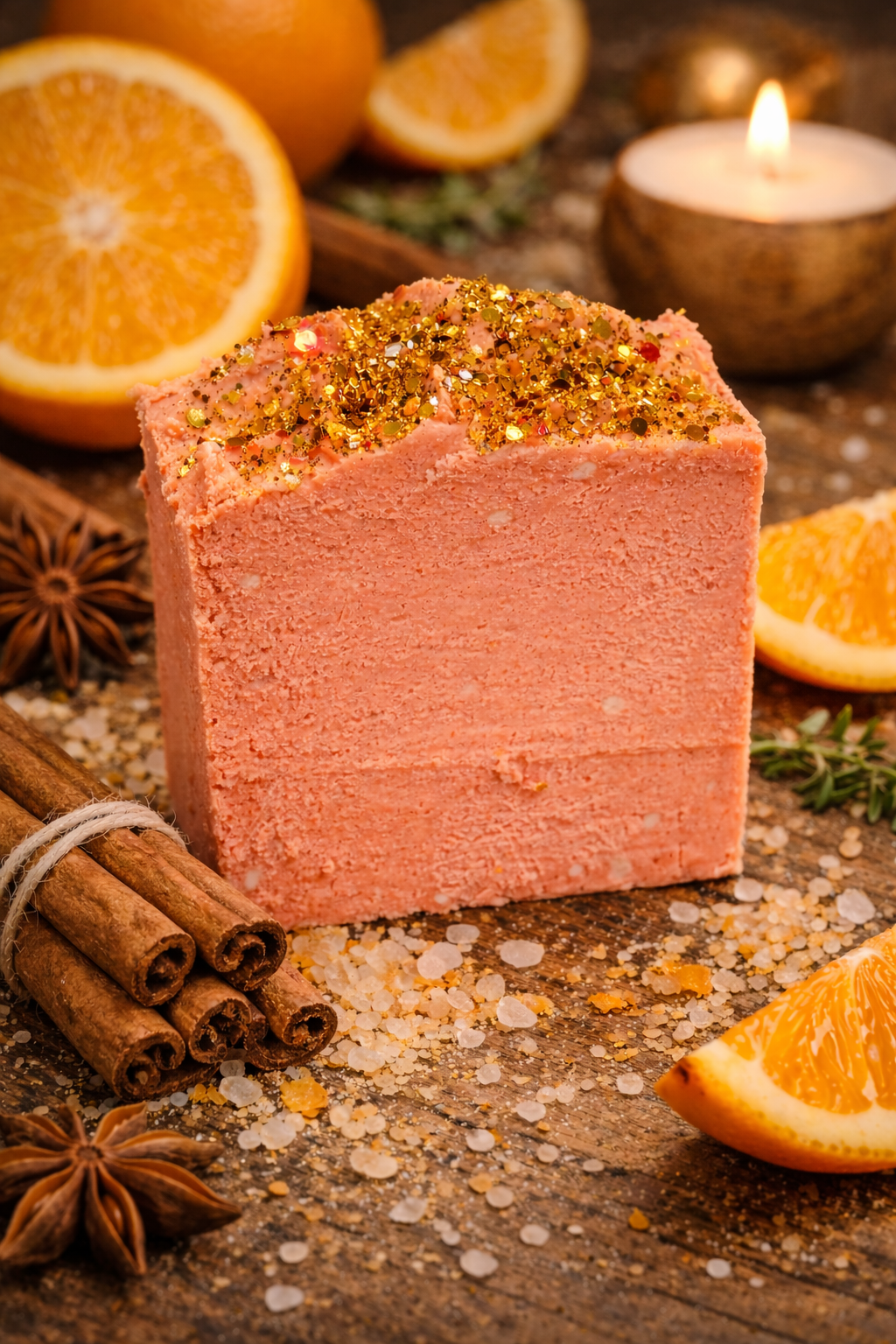 Salt & Light Sparkling Orange and Cinnamon Bar