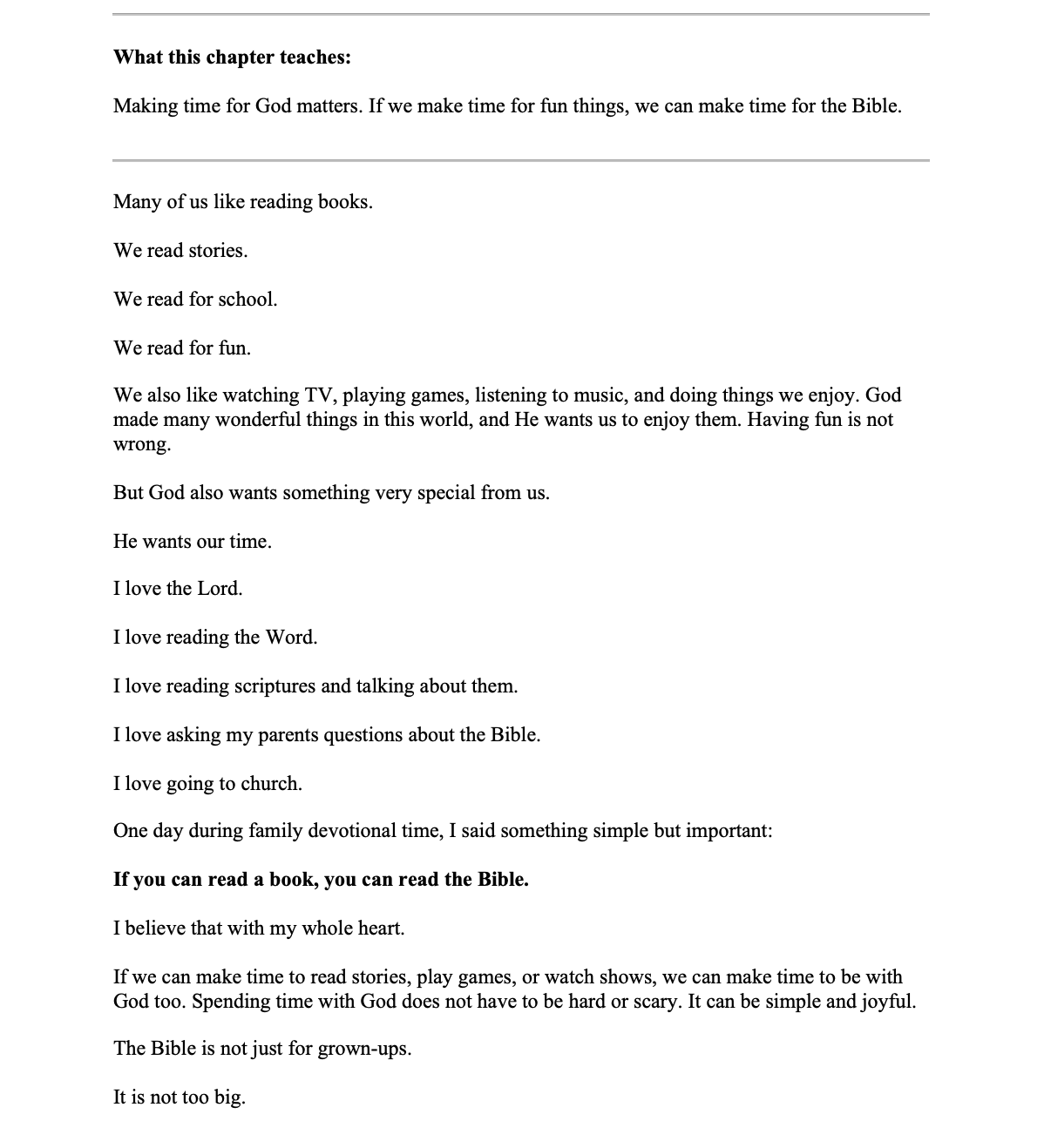 Devotional Book: If You Can Read a Book, You Can Read the Bible