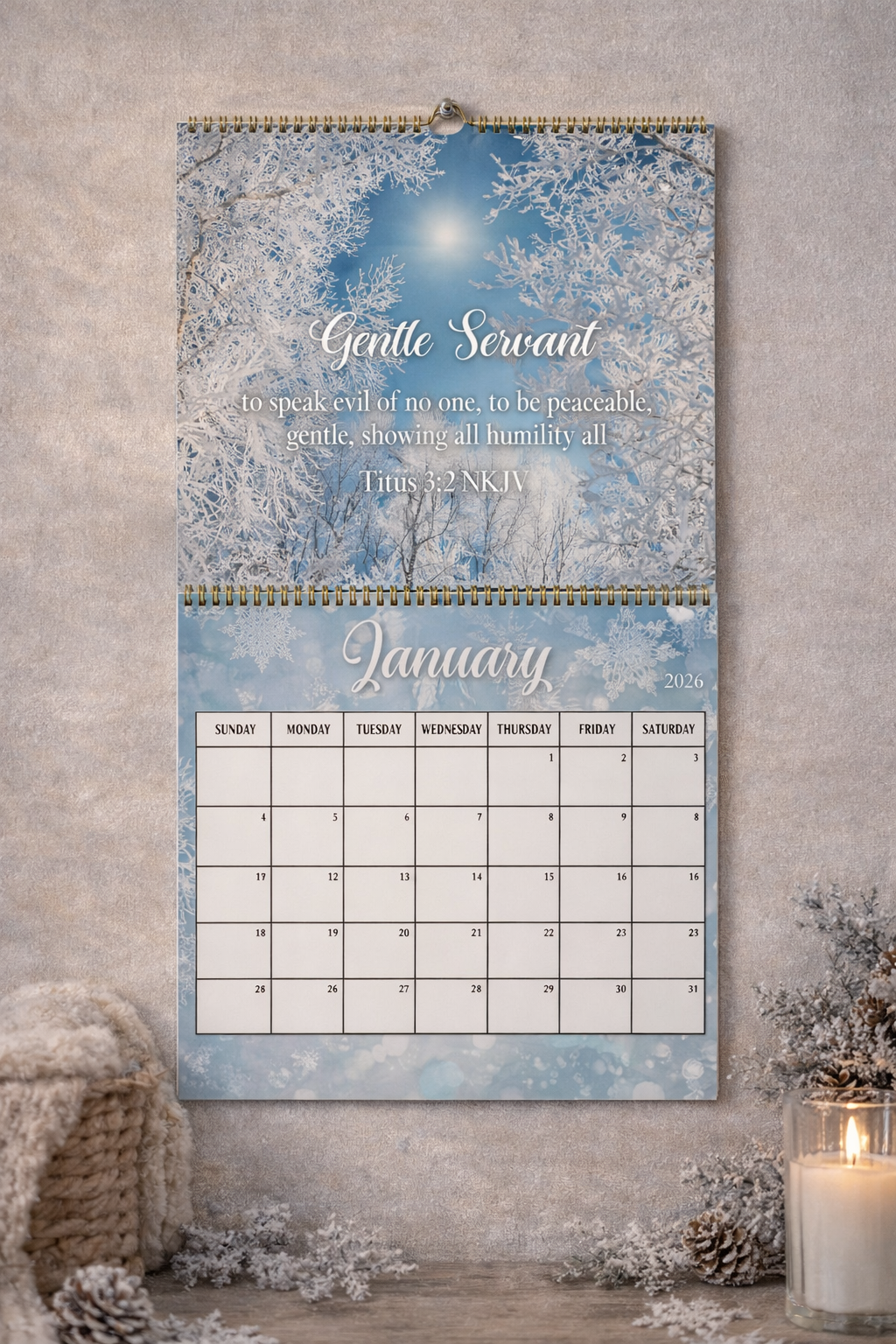 Calendars - A Whispered Prayer