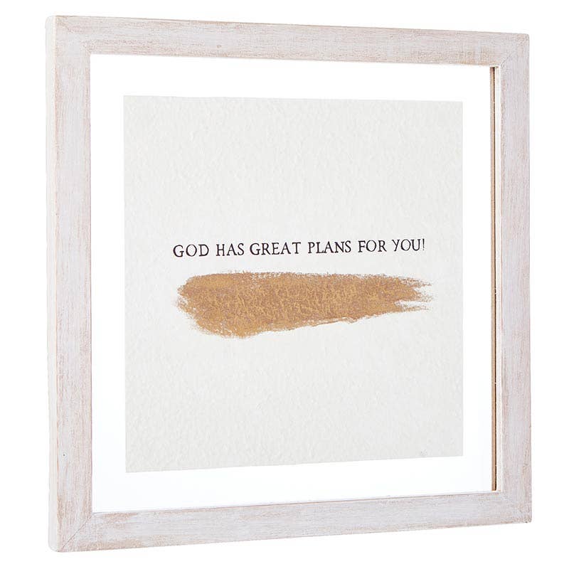 Framed Wall Art - God Has