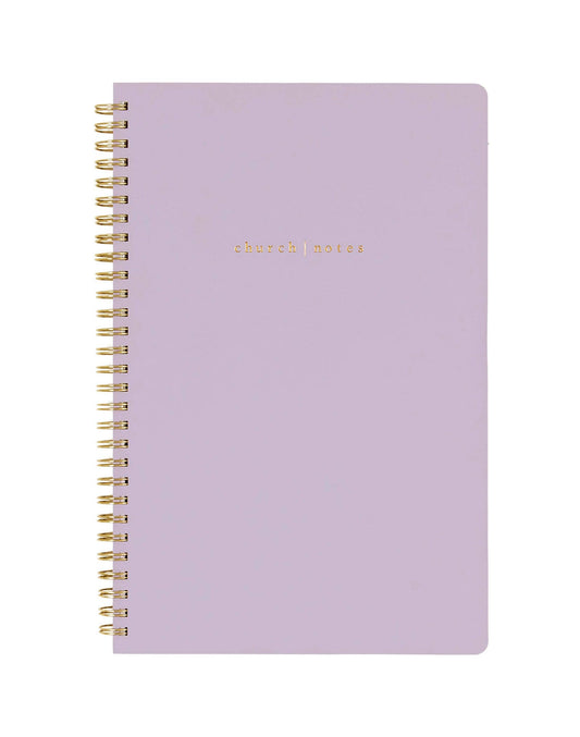 Lilac Church Notes Bible Reference Notebook with Maps